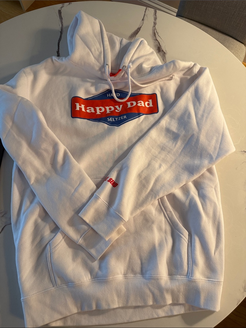 Happy Dad Hoodie Size M